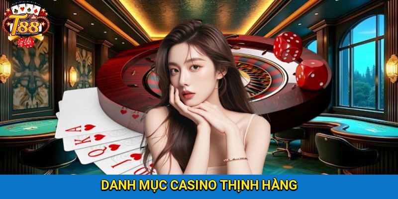 Sảnh casino giúp khách hàng thỏa mãn mọi đam mê cá cược